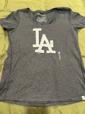 47 Brand Los Angeles Dodgers Women's Heather Gray T-Shirt
